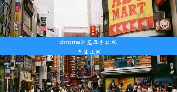 chrome浏览器手机版无法上网