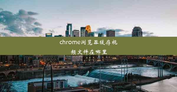 chrome浏览器缓存视频文件在哪里