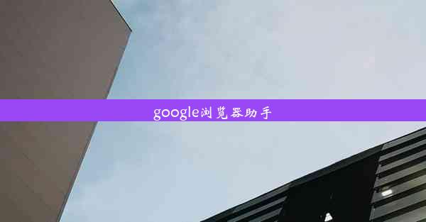 google浏览器助手