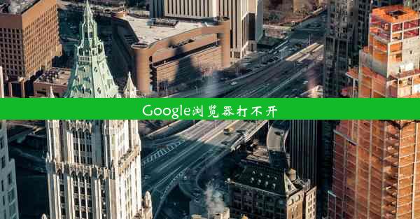 Google浏览器打不开