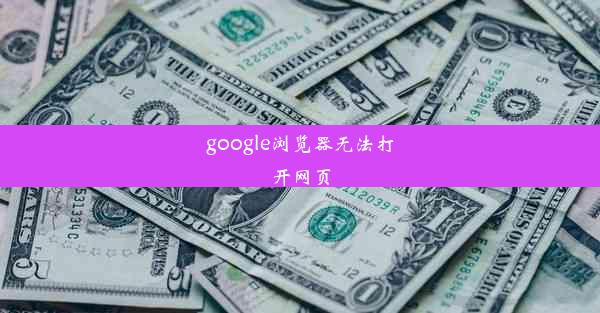 google浏览器无法打开网页