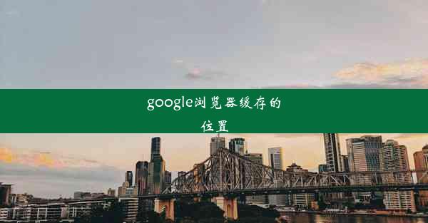 google浏览器缓存的位置