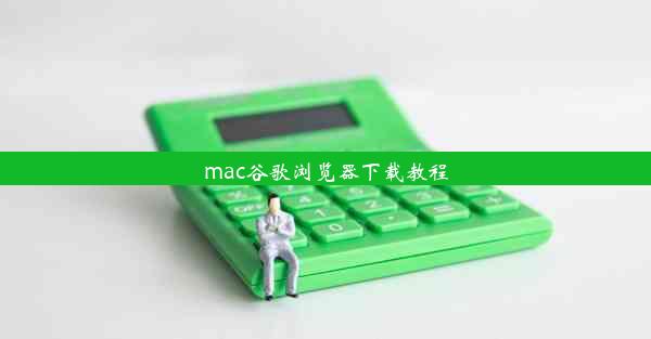 mac谷歌浏览器下载教程