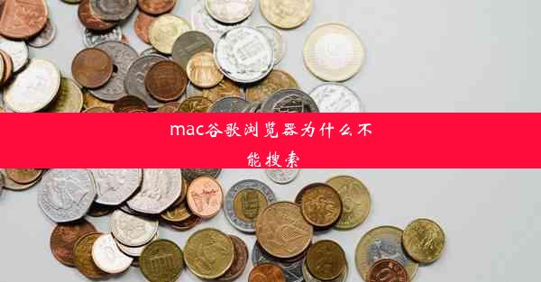 mac谷歌浏览器为什么不能搜索