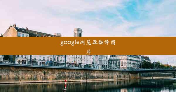 google浏览器翻译图片