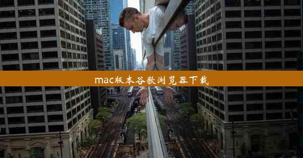 mac版本谷歌浏览器下载