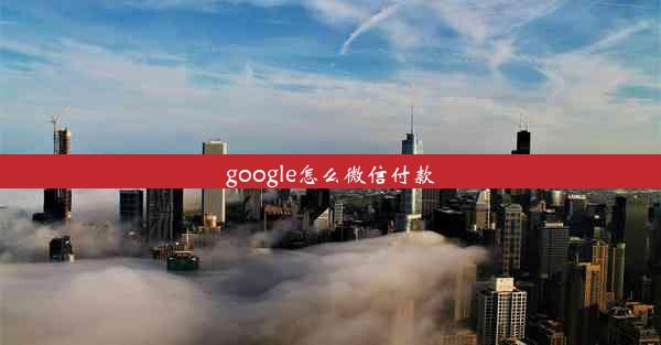 google怎么微信付款