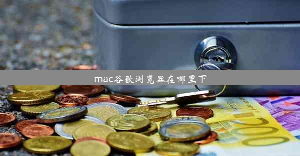 mac谷歌浏览器在哪里下