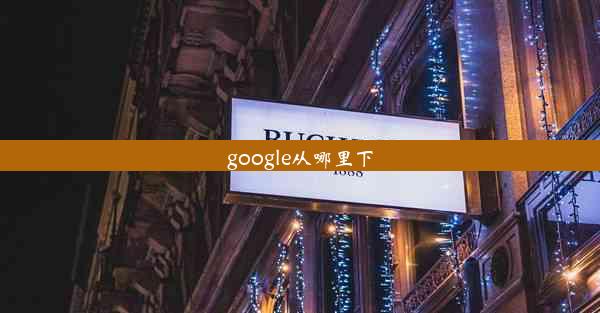 google从哪里下