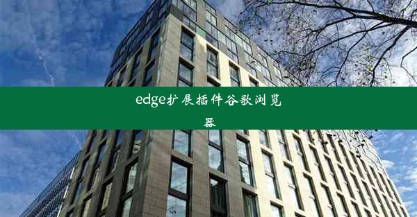 edge扩展插件谷歌浏览器