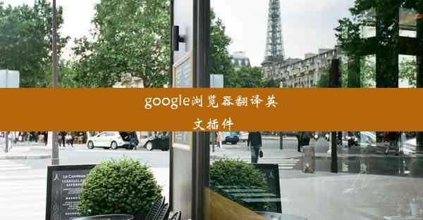 google浏览器翻译英文插件