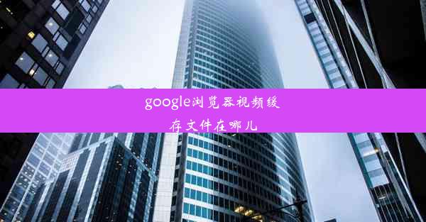 google浏览器视频缓存文件在哪儿