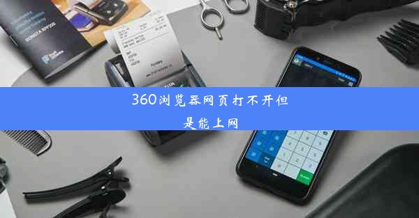 360浏览器网页打不开但是能上网