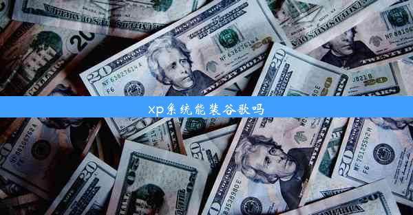 xp系统能装谷歌吗