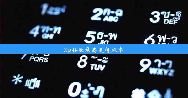 xp谷歌最高支持版本