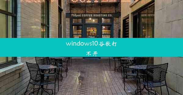 windows10谷歌打不开