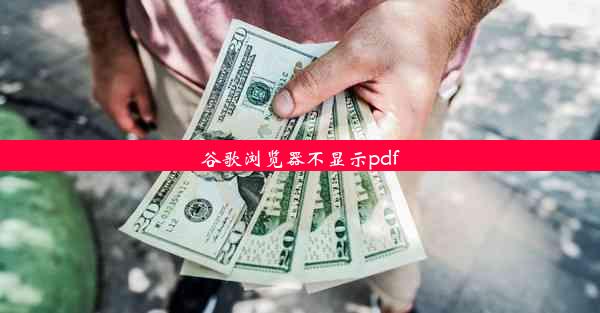 谷歌浏览器不显示pdf