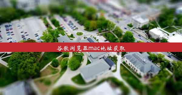 谷歌浏览器mac地址获取