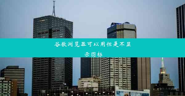 谷歌浏览器可以用但是不显示图标