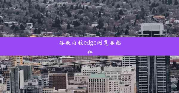 谷歌内核edge浏览器插件