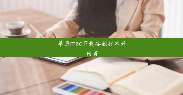 苹果mac下载谷歌打不开网页