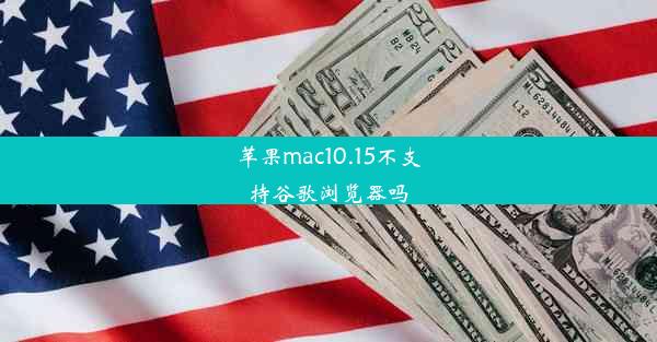 苹果mac10.15不支持谷歌浏览器吗