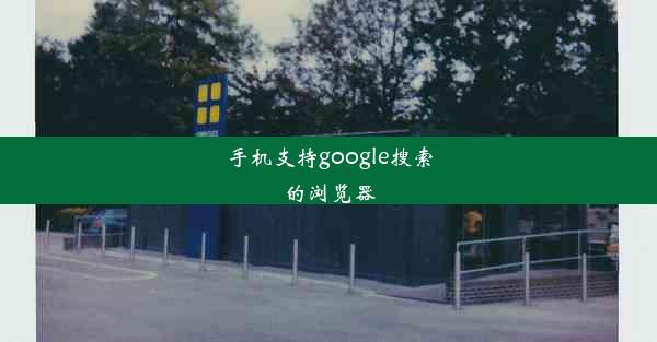 手机支持google搜索的浏览器