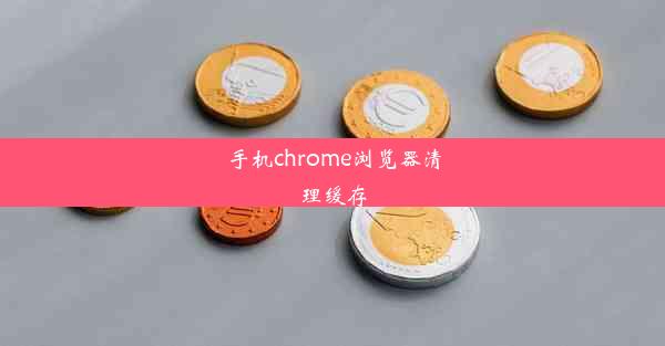 手机chrome浏览器清理缓存