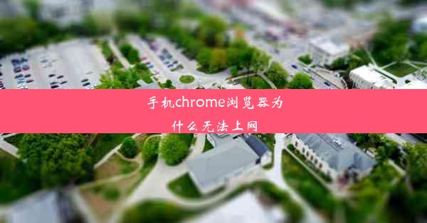 手机chrome浏览器为什么无法上网