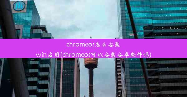 chromeos怎么安装win应用(chromeos可以安装安卓软件吗)