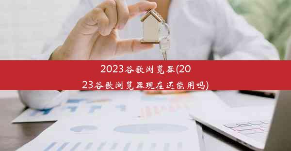 2023谷歌浏览器(2023谷歌浏览器现在还能用吗)