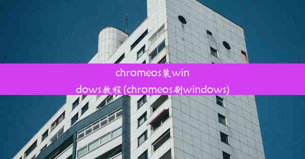 chromeos装windows教程(chromeos刷windows)