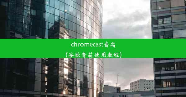 chromecast音箱(谷歌音箱使用教程)