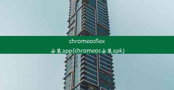 chromeosflex安装app(chromeos安装apk)