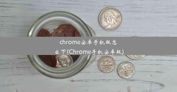 chrome安卓手机版怎么下(Chrome手机安卓版)