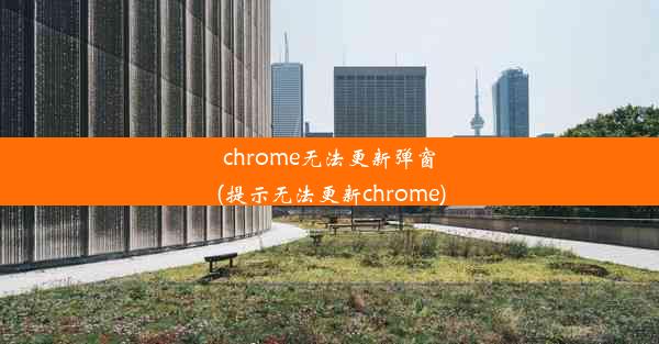 chrome无法更新弹窗(提示无法更新chrome)