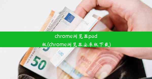 chrome浏览器pad版(chrome浏览器安卓版下载)