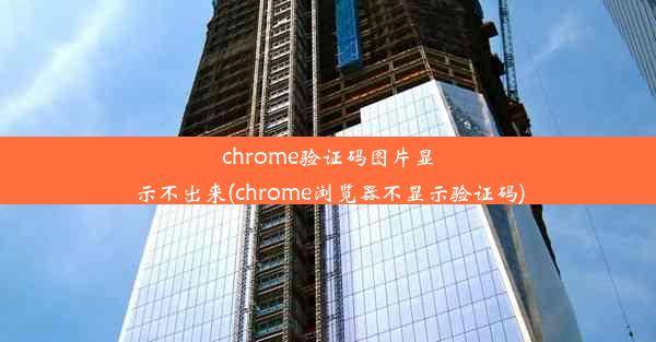 chrome验证码图片显示不出来(chrome浏览器不显示验证码)