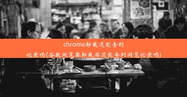 chrome卸载还能查到记录吗(谷歌浏览器卸载后还能查到浏览记录吗)