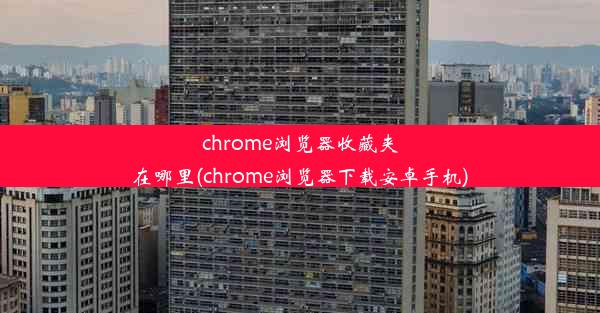 chrome浏览器收藏夹在哪里(chrome浏览器下载安卓手机)