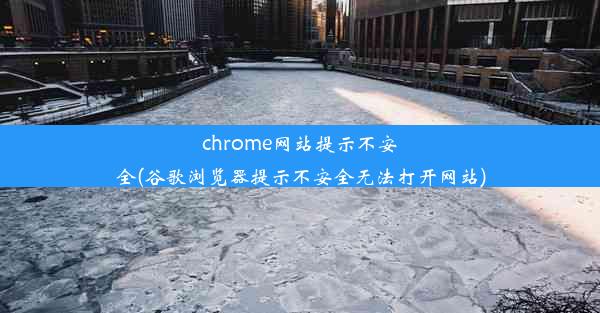 chrome网站提示不安全(谷歌浏览器提示不安全无法打开网站)