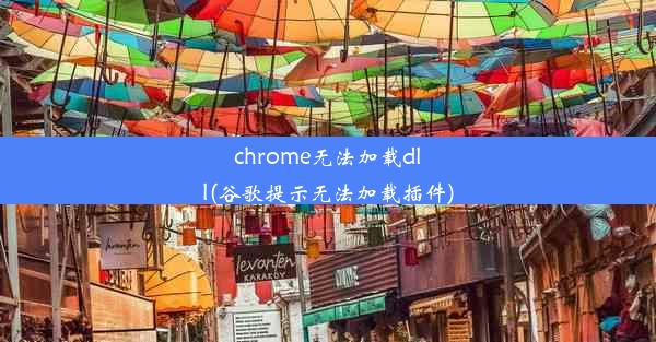 chrome无法加载dll(谷歌提示无法加载插件)