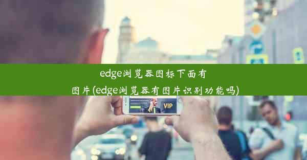 edge浏览器图标下面有图片(edge浏览器有图片识别功能吗)