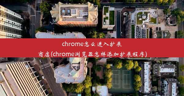 chrome怎么进入扩展商店(chrome浏览器怎样添加扩展程序)