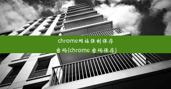 chrome网站强制保存密码(chrome 密码保存)