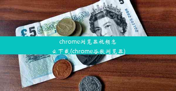 chrome浏览器视频怎么下载(chrome谷歌浏览器)