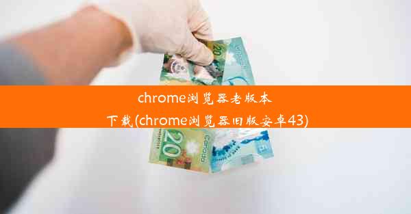 chrome浏览器老版本下载(chrome浏览器旧版安卓43)