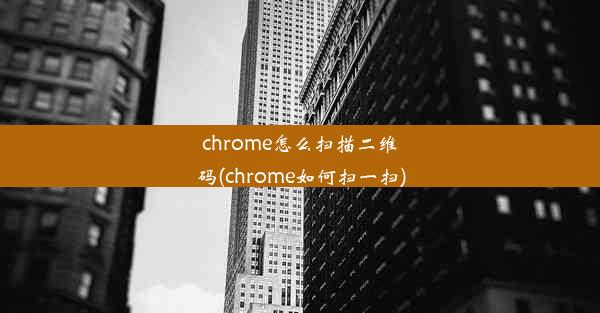 chrome怎么扫描二维码(chrome如何扫一扫)