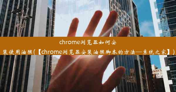 chrome浏览器如何安装使用油猴(【chrome浏览器安装油猴脚本的方法—系统之家】)