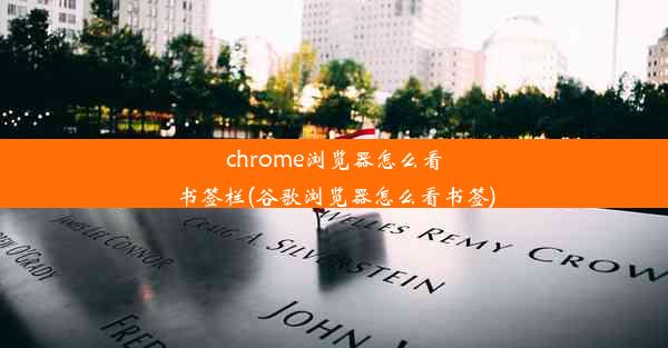 chrome浏览器怎么看书签栏(谷歌浏览器怎么看书签)